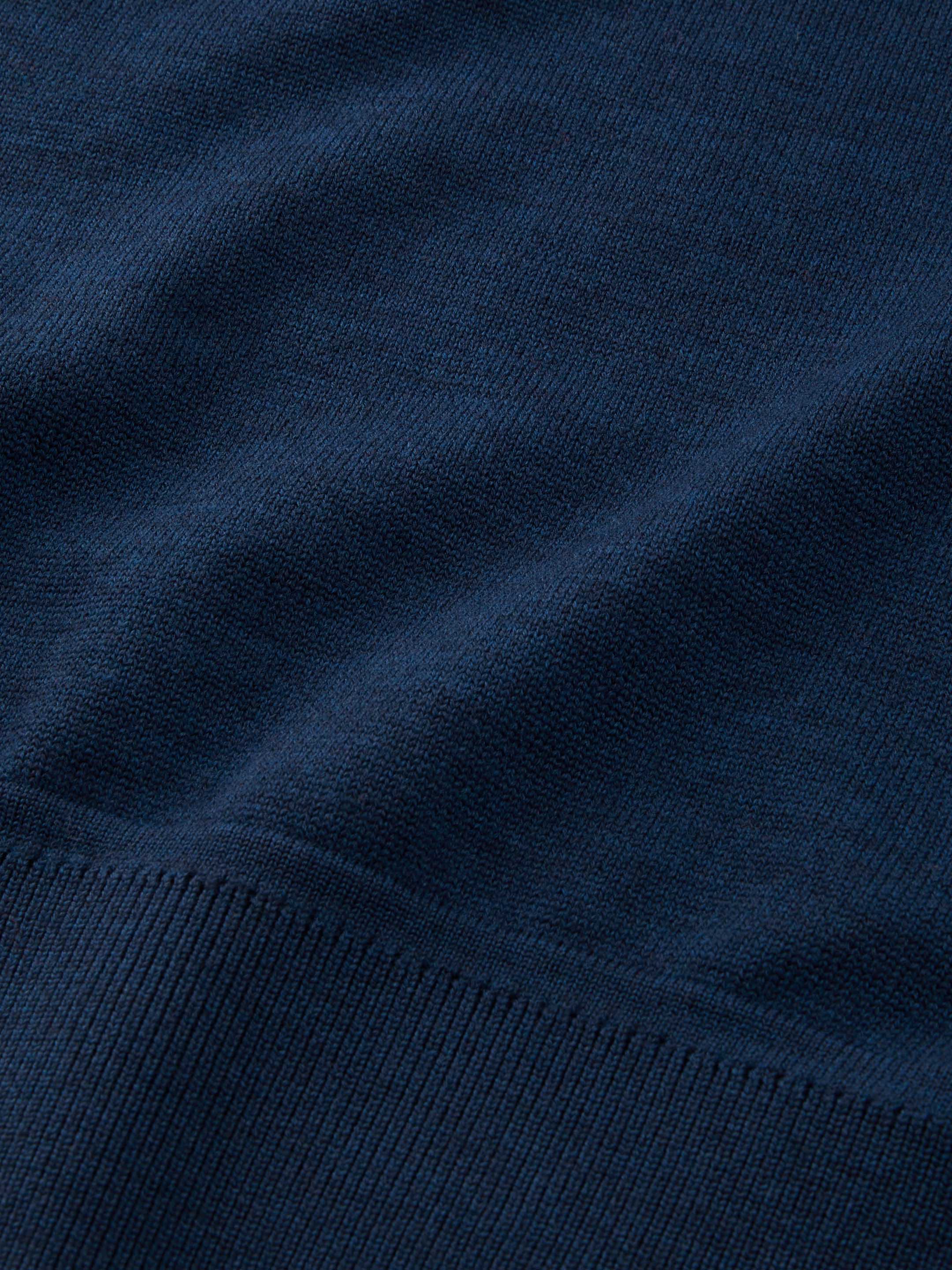 The Boxy Knitted Crewneck - Tasman Blue - Image 7