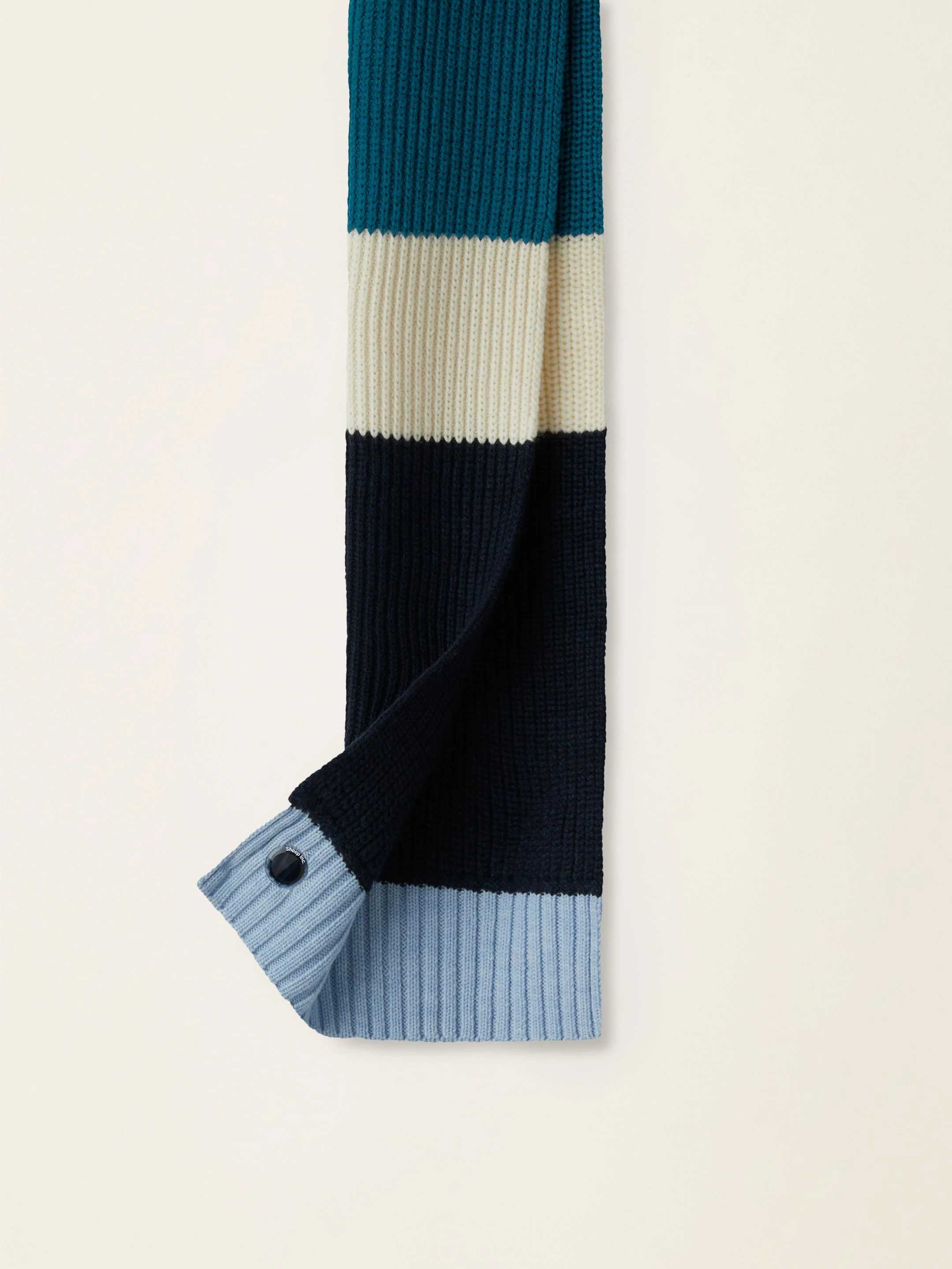 The Colourstack Scarf - Pacific Blue - Image 5