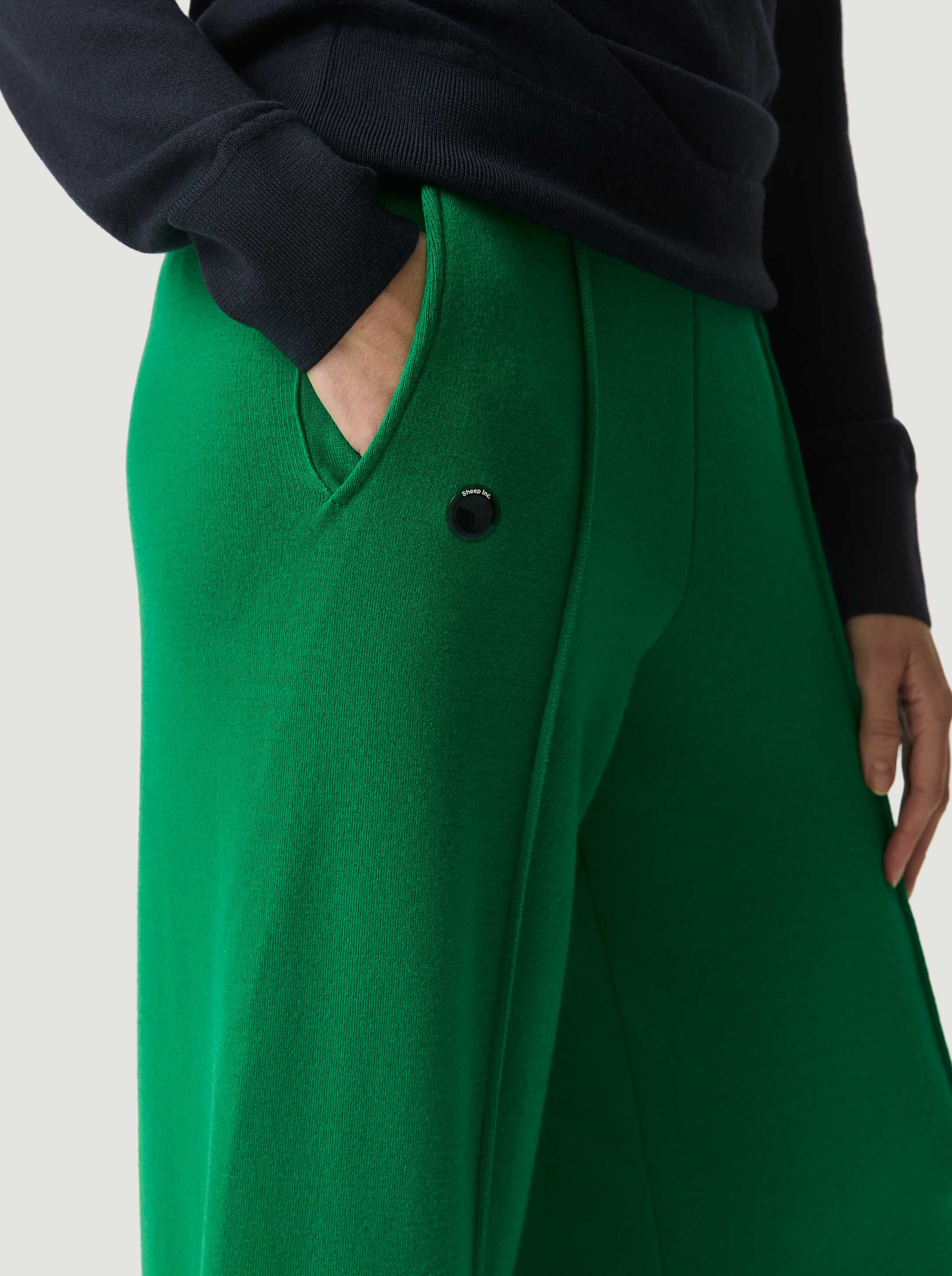 The Flow Trousers Women - Bottle Green - Image 3