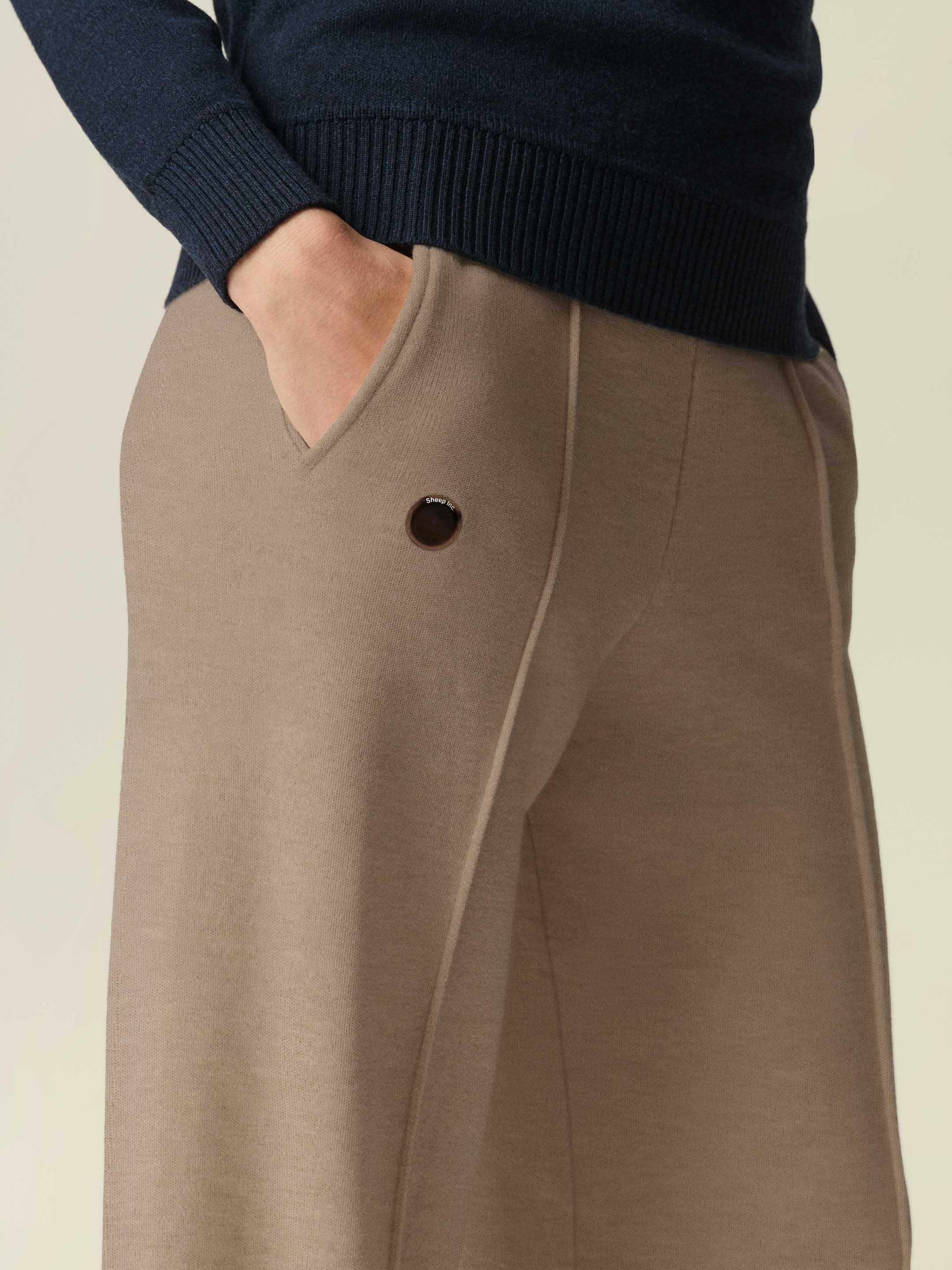 The Flow Trousers Women - Fawn Brown - Image 3