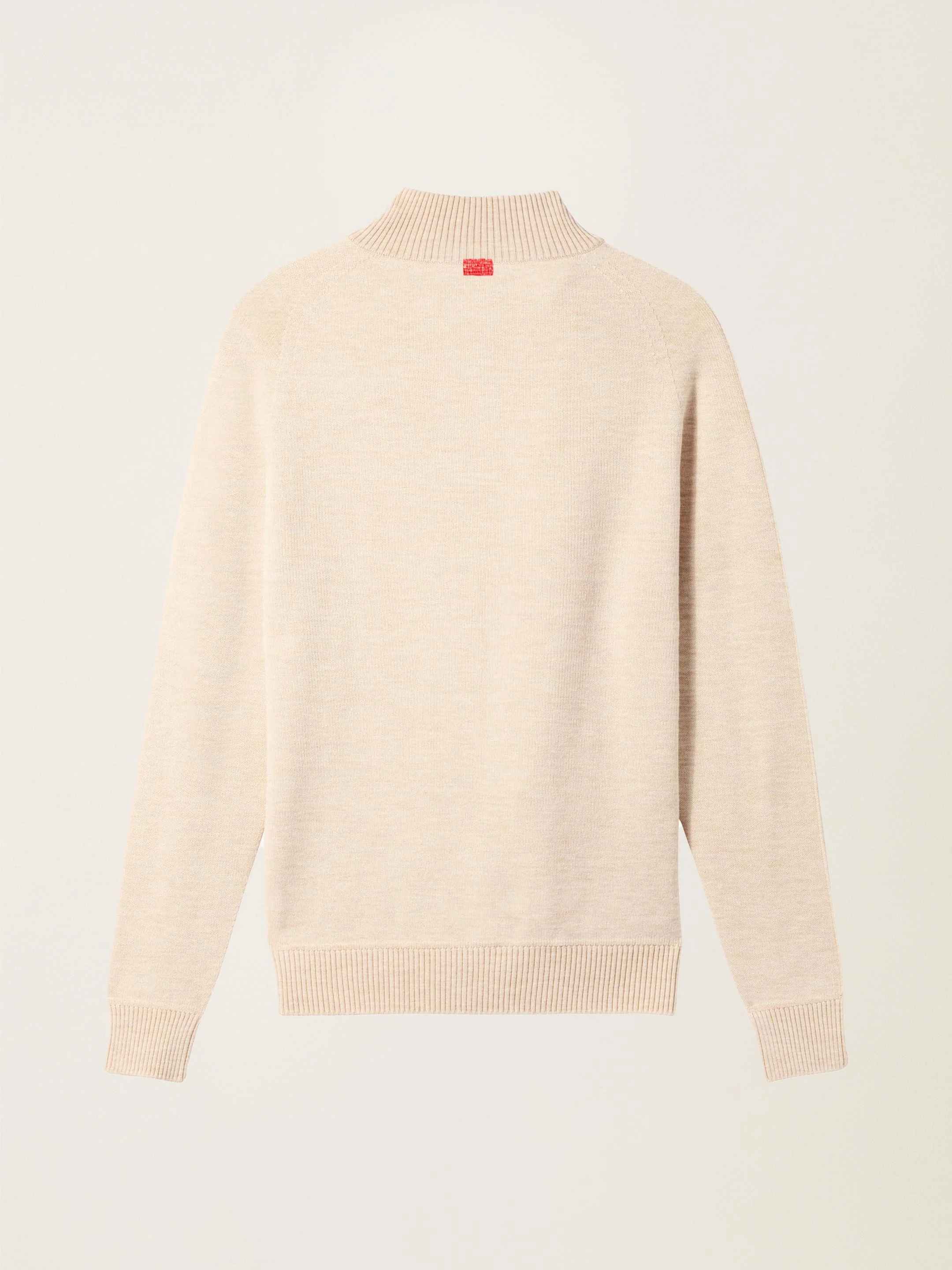 The Half Zip - Almond White - Image 4