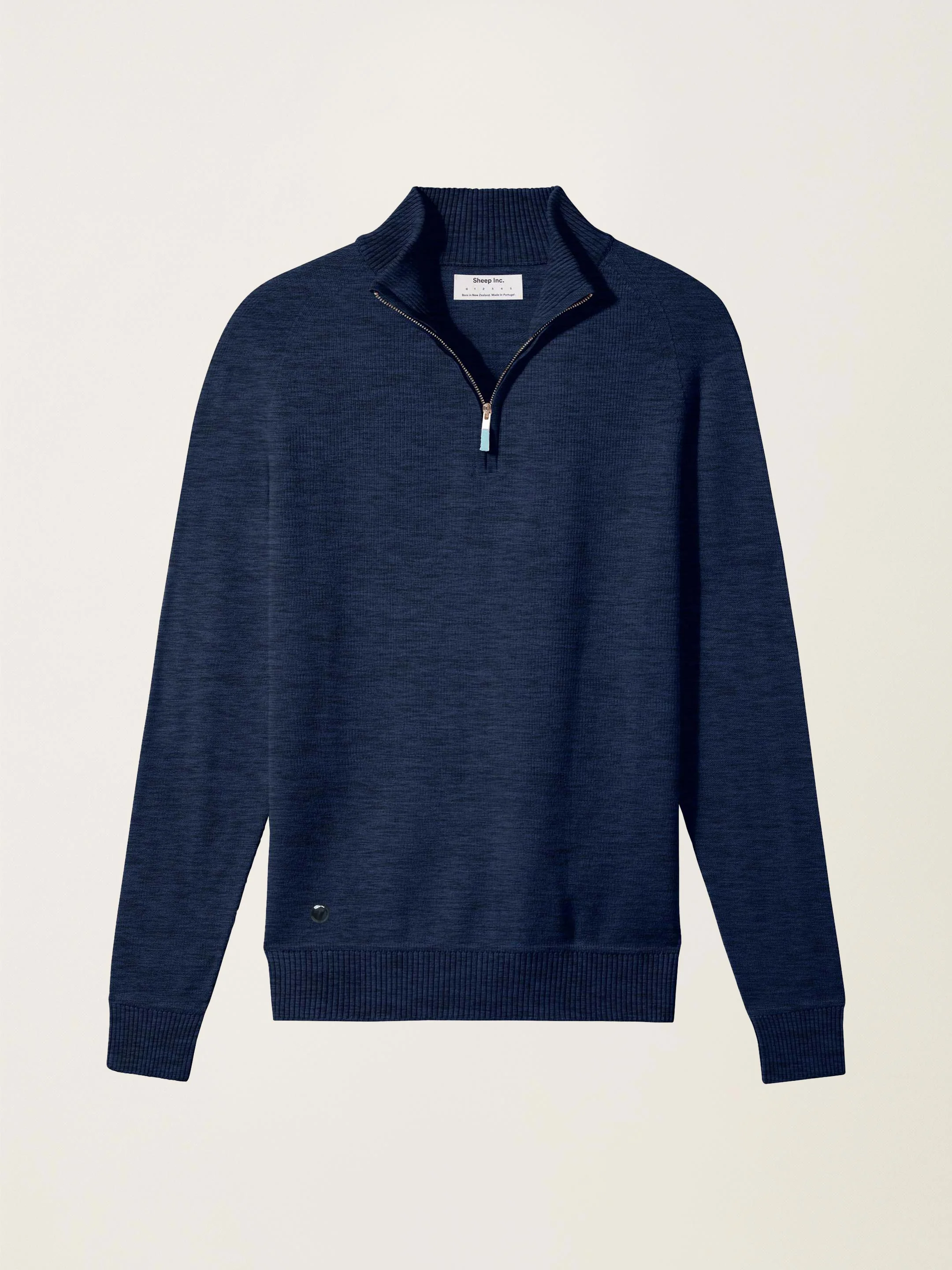 The Half Zip - Pacific Blue - Image 3