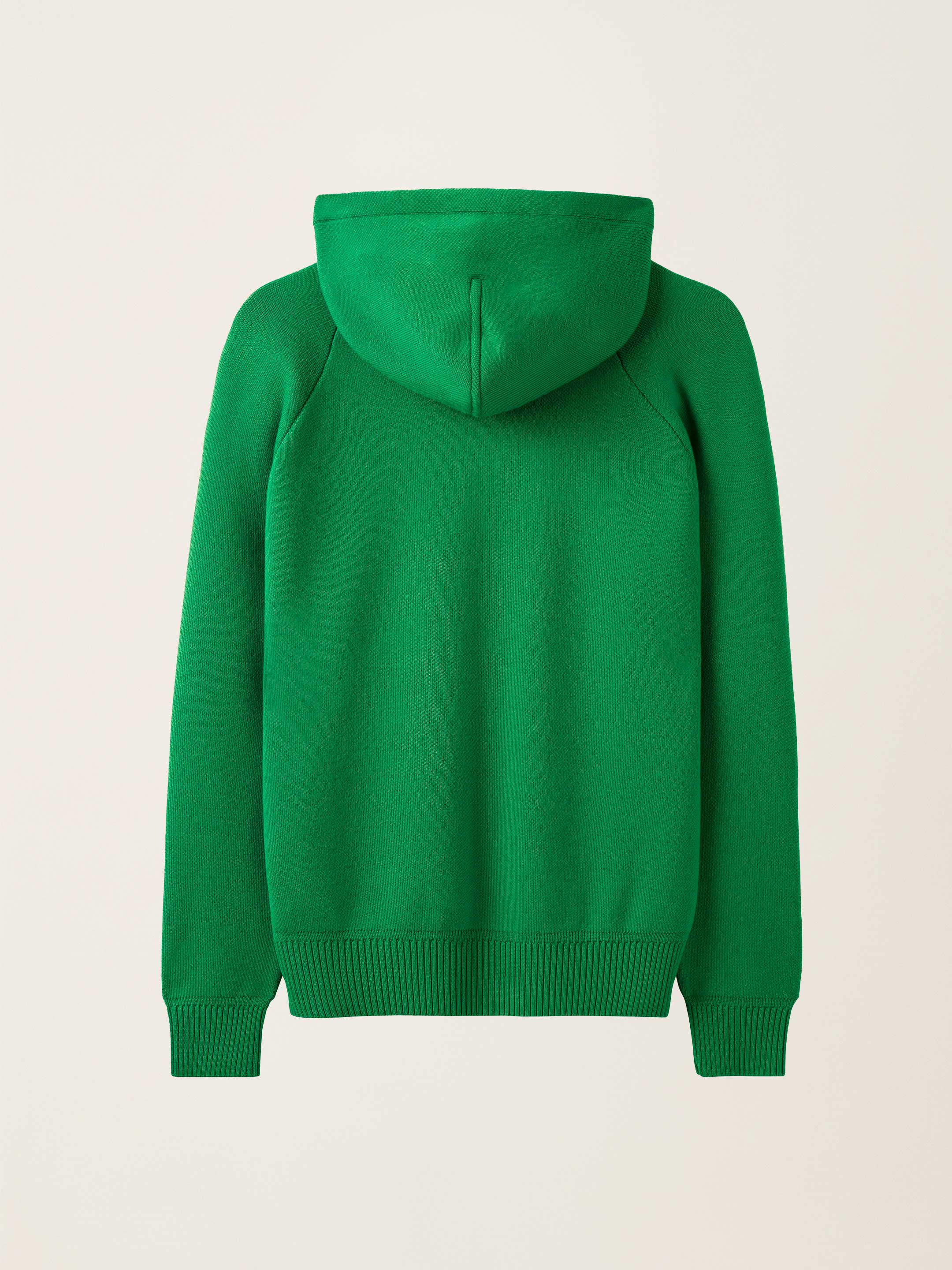 The Knitted Hoodie - Bottle Green - Image 7