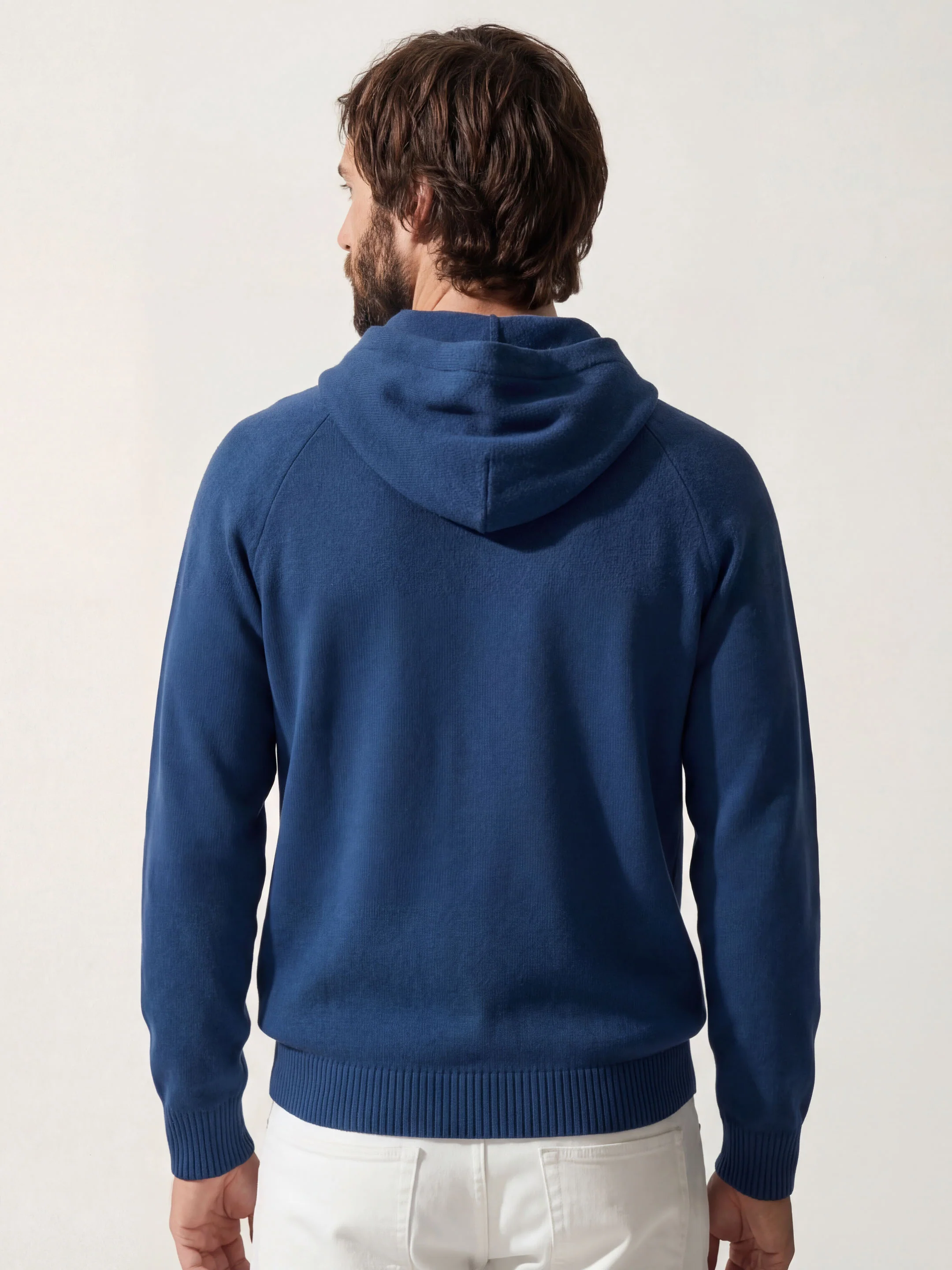 The Knitted Hoodie - Tasman Blue - Image 5