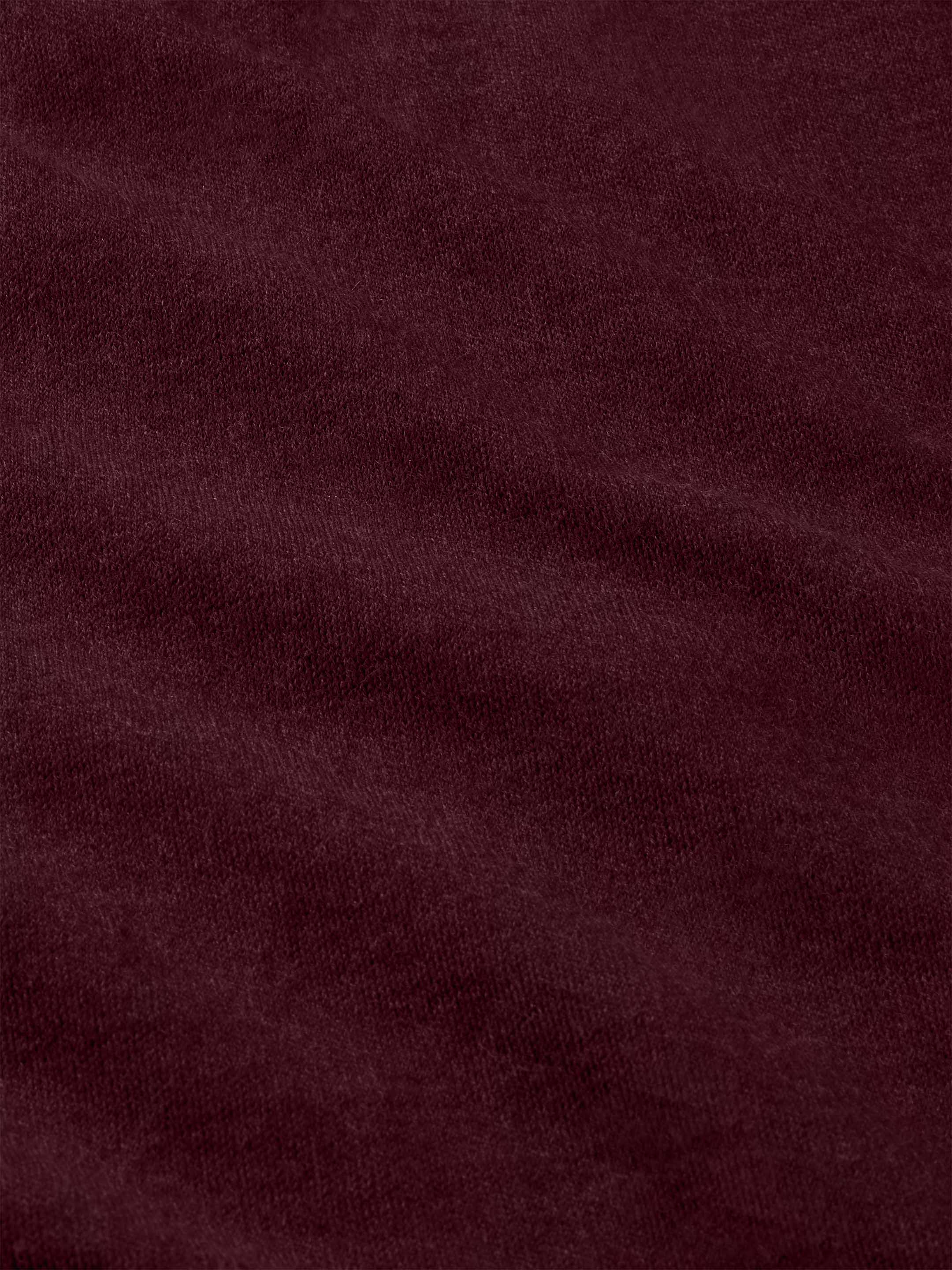 The Fine Knit Crewneck - Konini Burgundy - Image 6