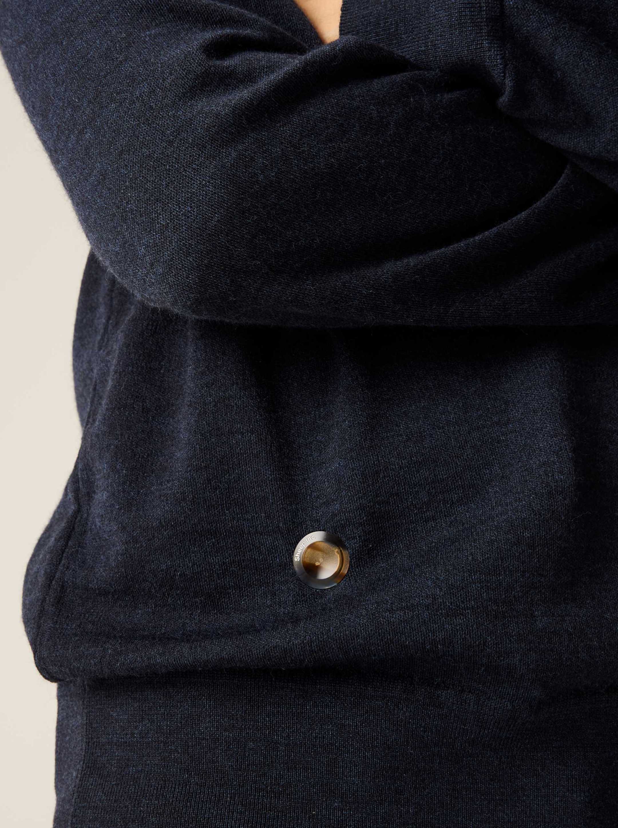 The Fine Knit Crewneck - Pacific Blue - Image 3