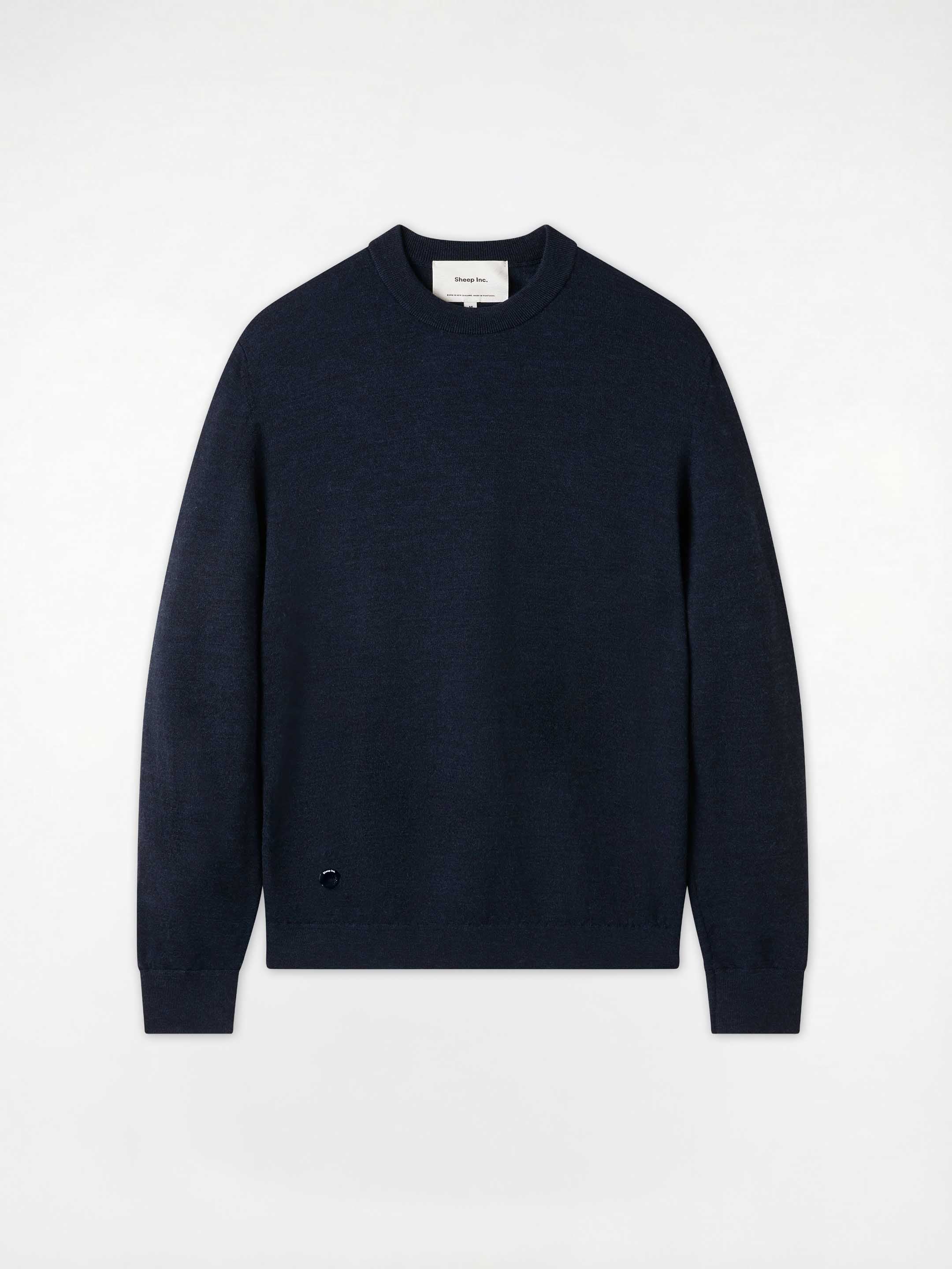 The Fine Knit Crewneck - Pacific Blue - Image 4