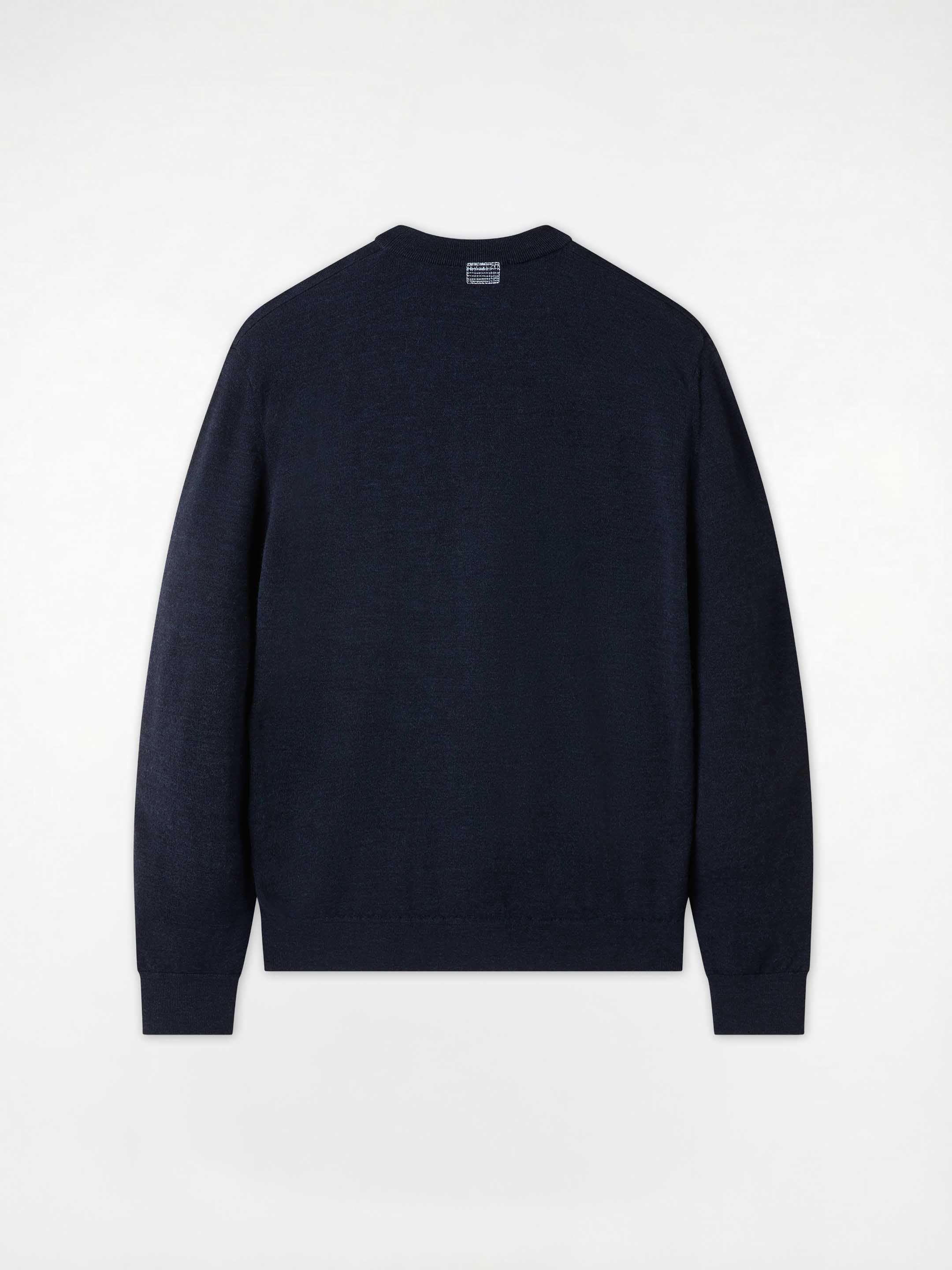 The Fine Knit Crewneck - Pacific Blue - Image 5