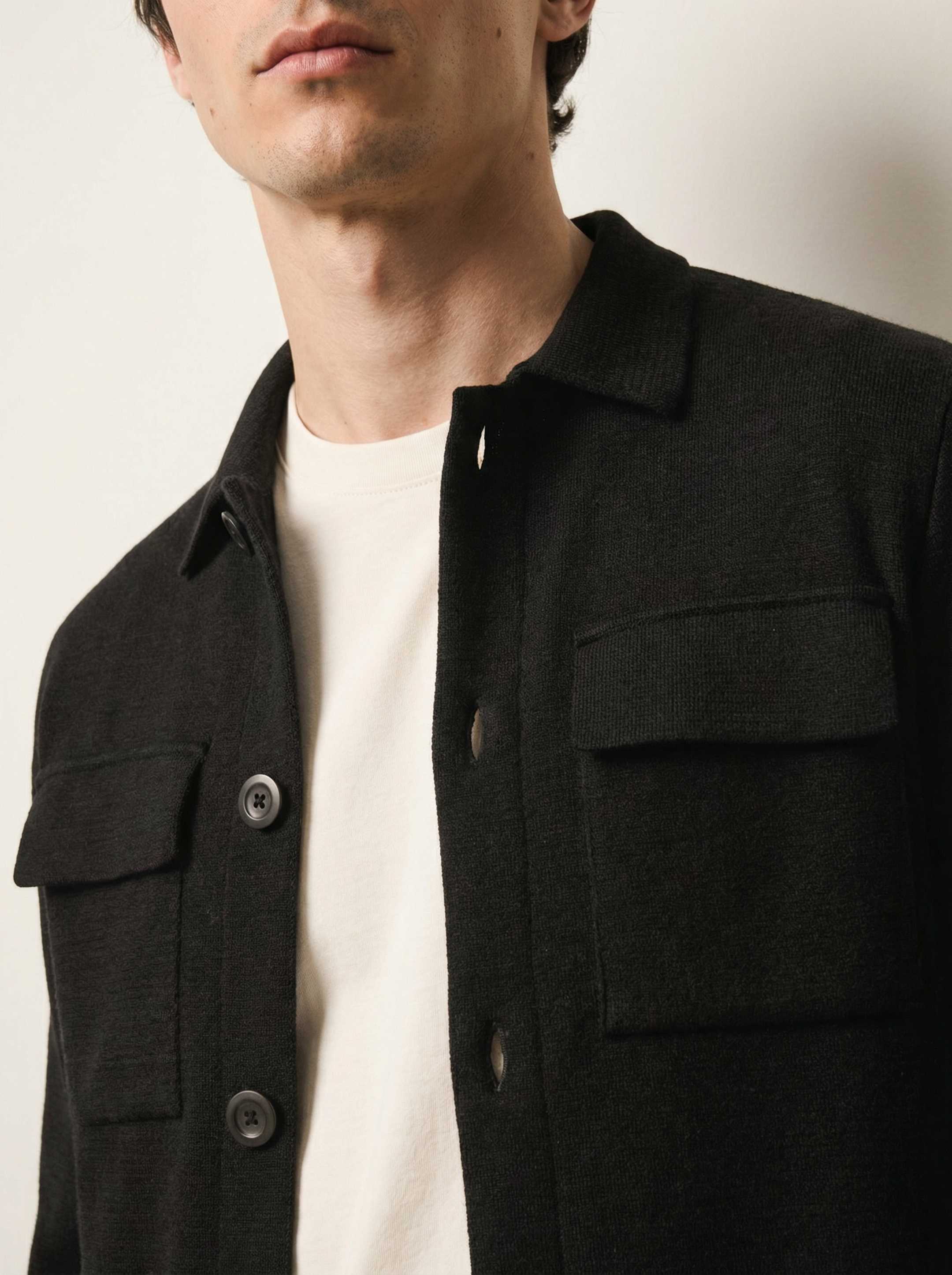 The Over Shirt - Anthracite Black - Image 4