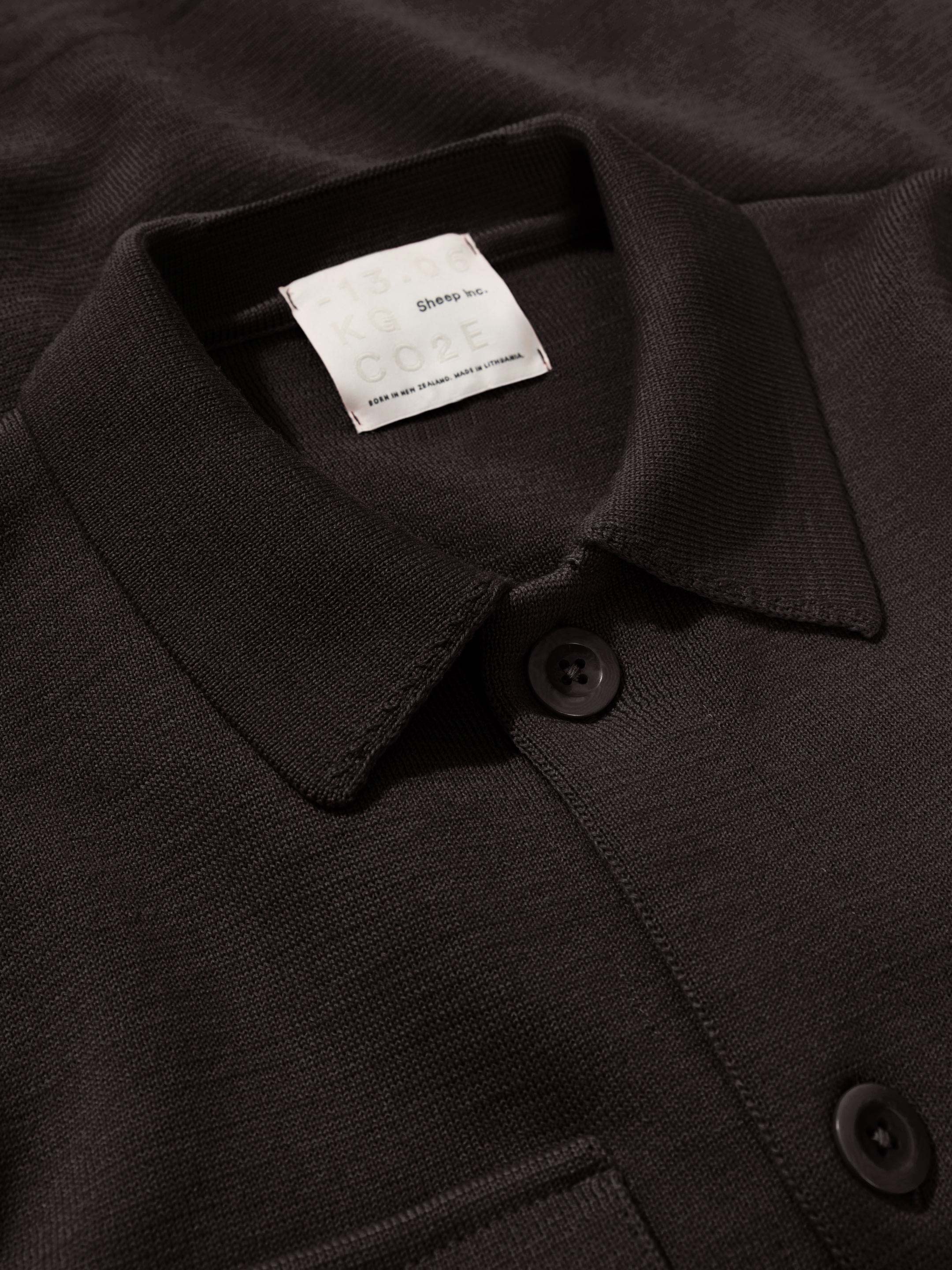 The Over Shirt - Anthracite Black - Image 7
