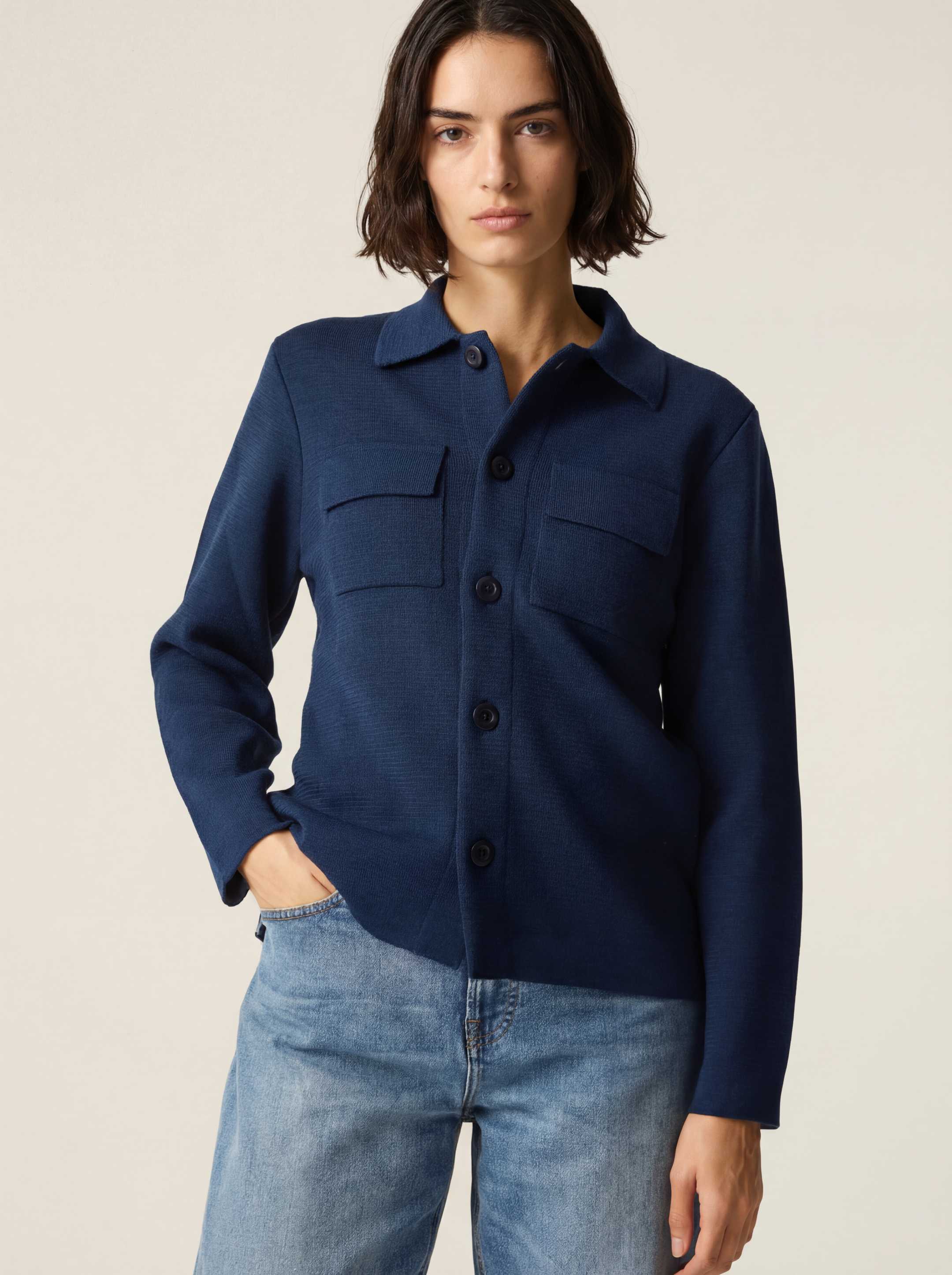 The Over Shirt - Atlantic Blue - Image 3
