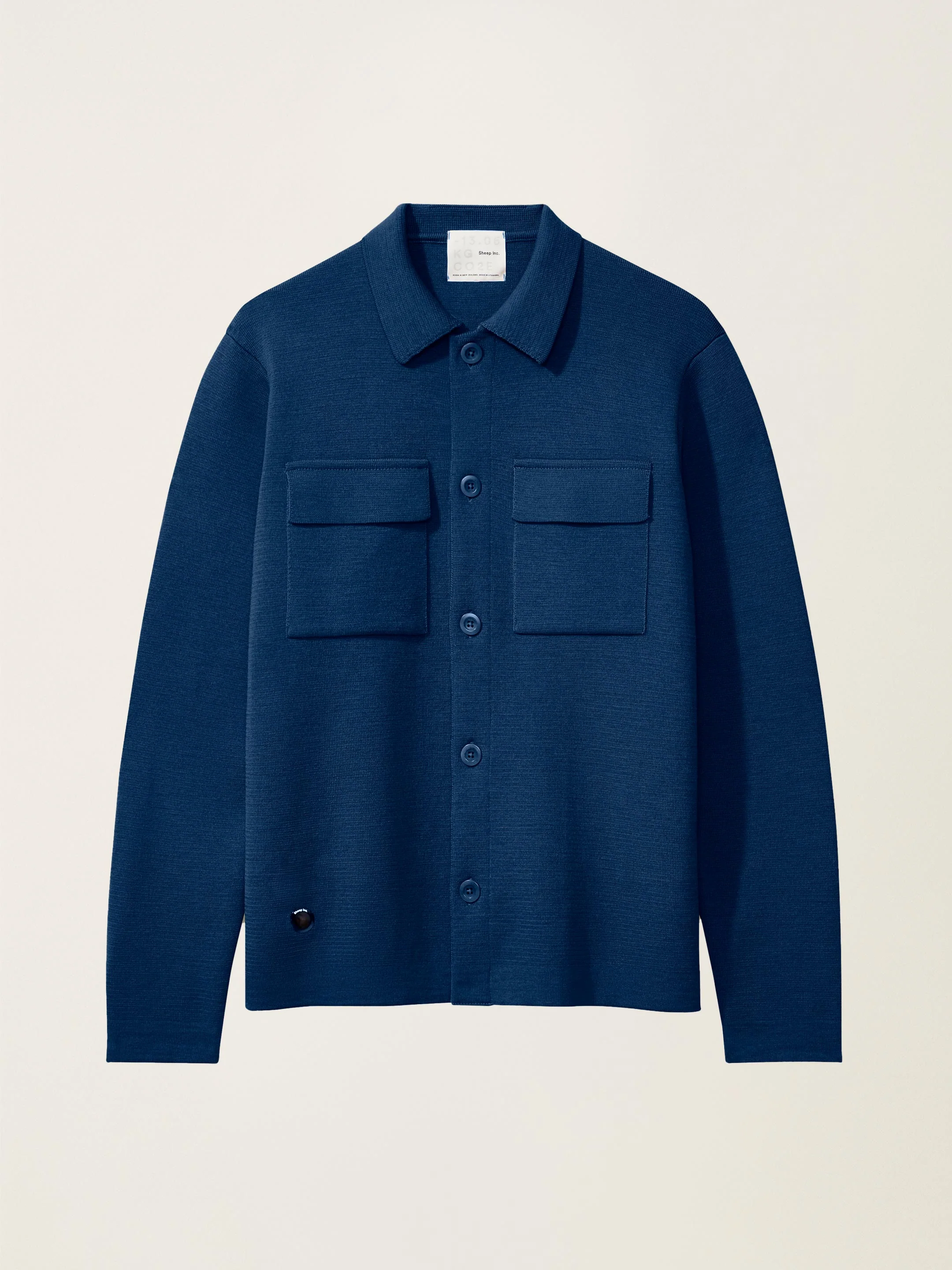 The Over Shirt - Atlantic Blue - Image 6