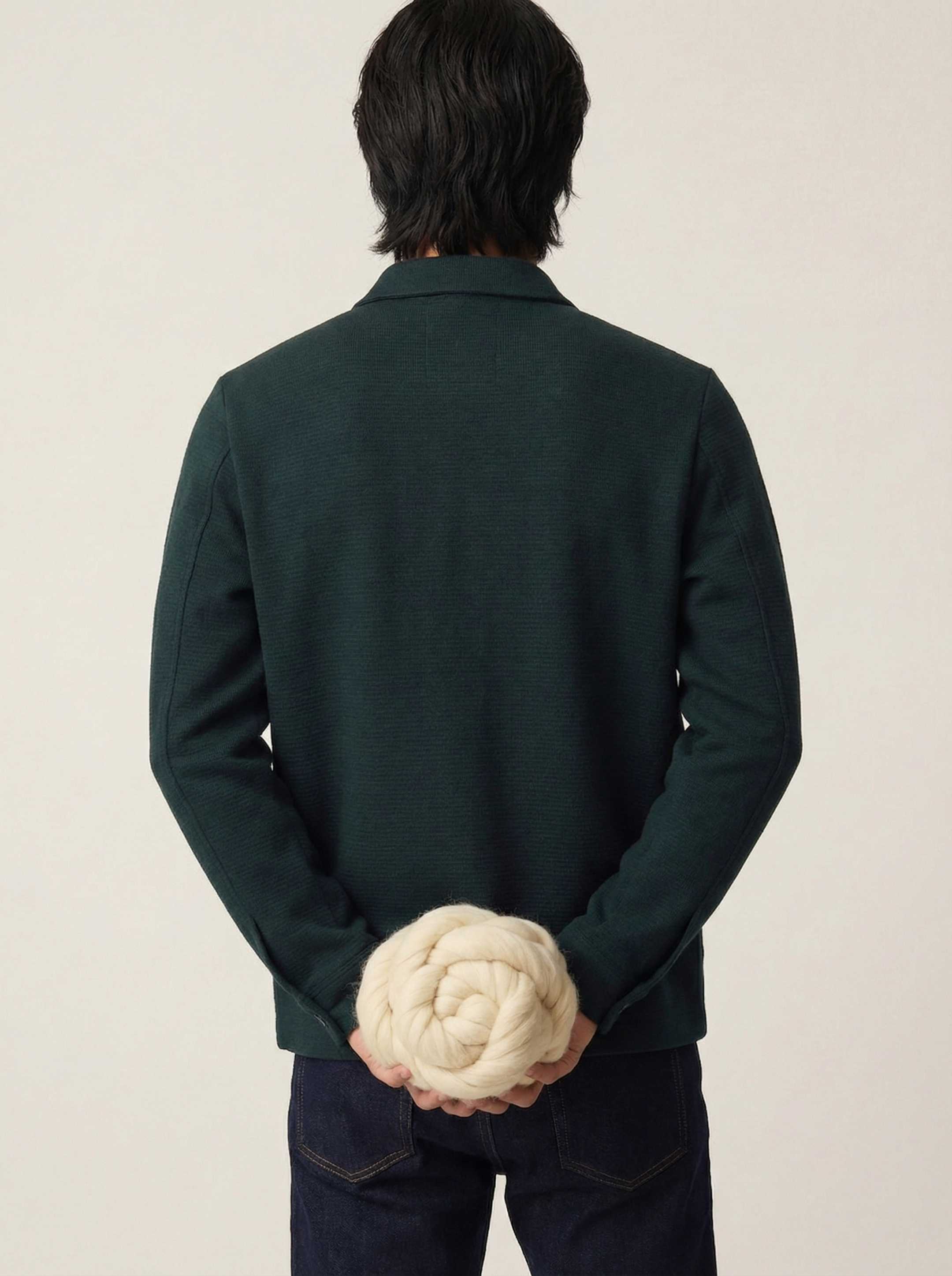 The Over Shirt - Forest Green - Image 3