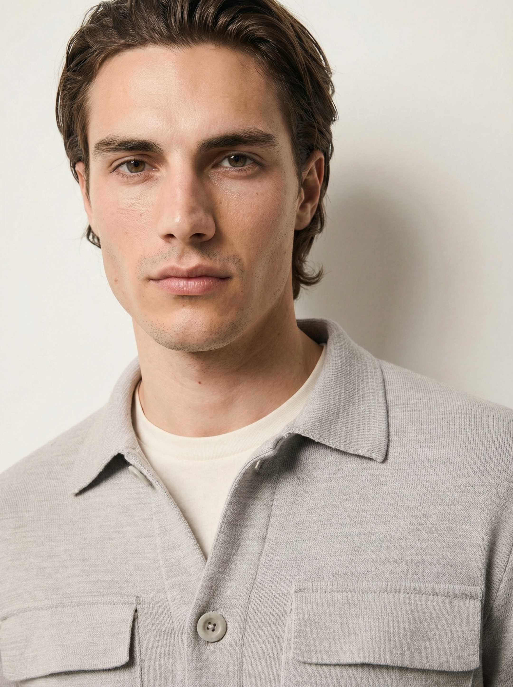 The Over Shirt - Moon Grey - Image 3