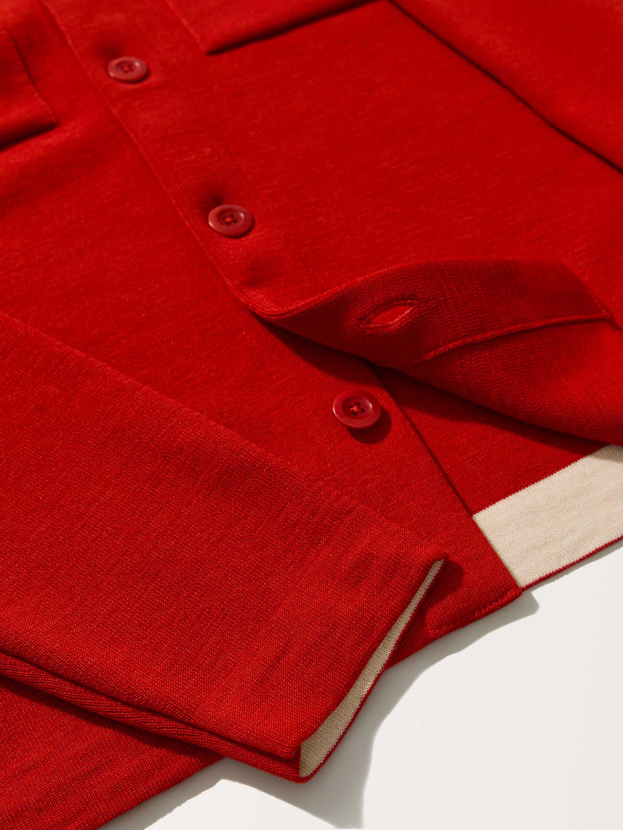 The Over Shirt - Tomato Red - Image 9