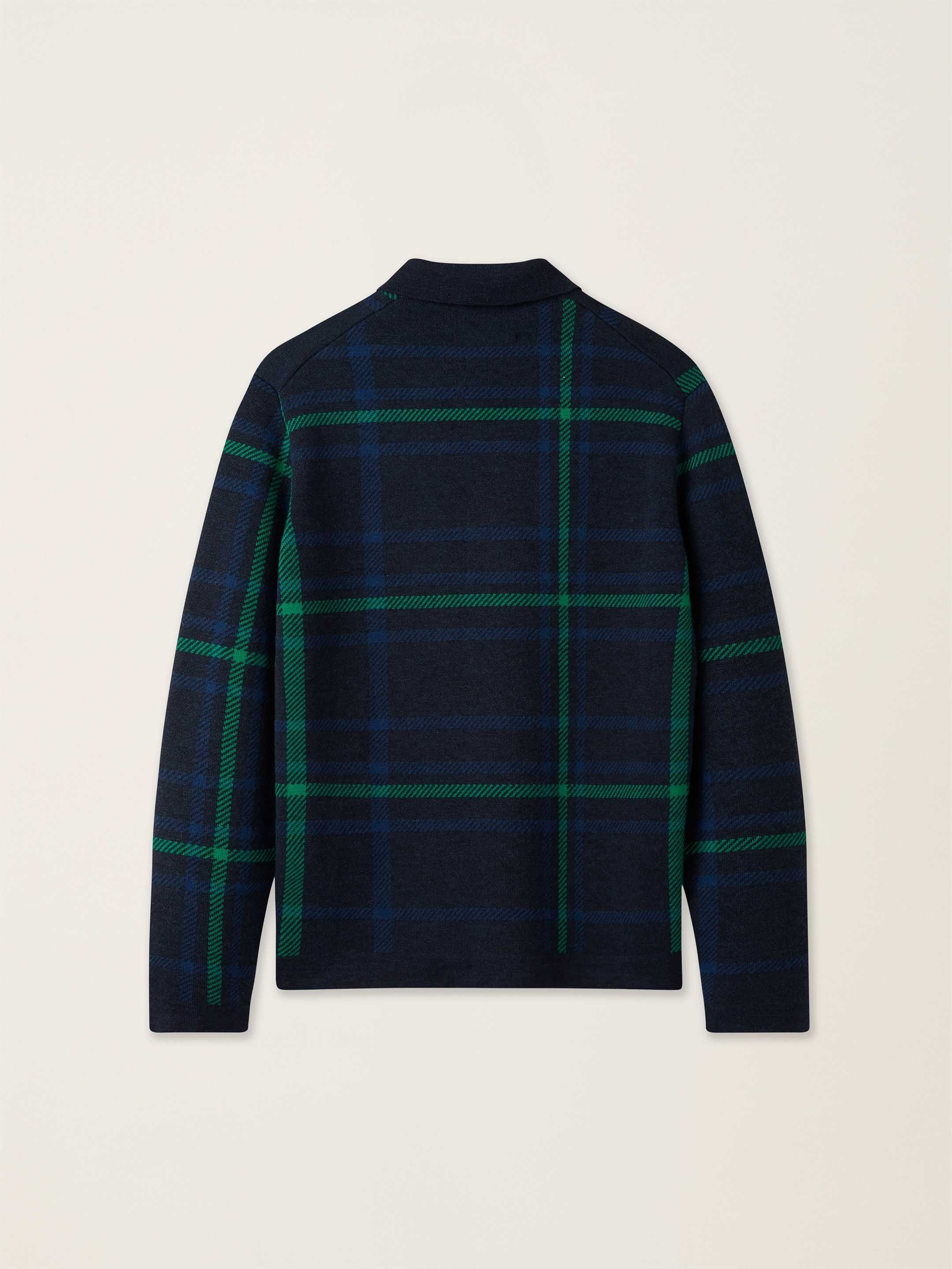 The Plaid Over Shirt - Pacific Blue - Image 6