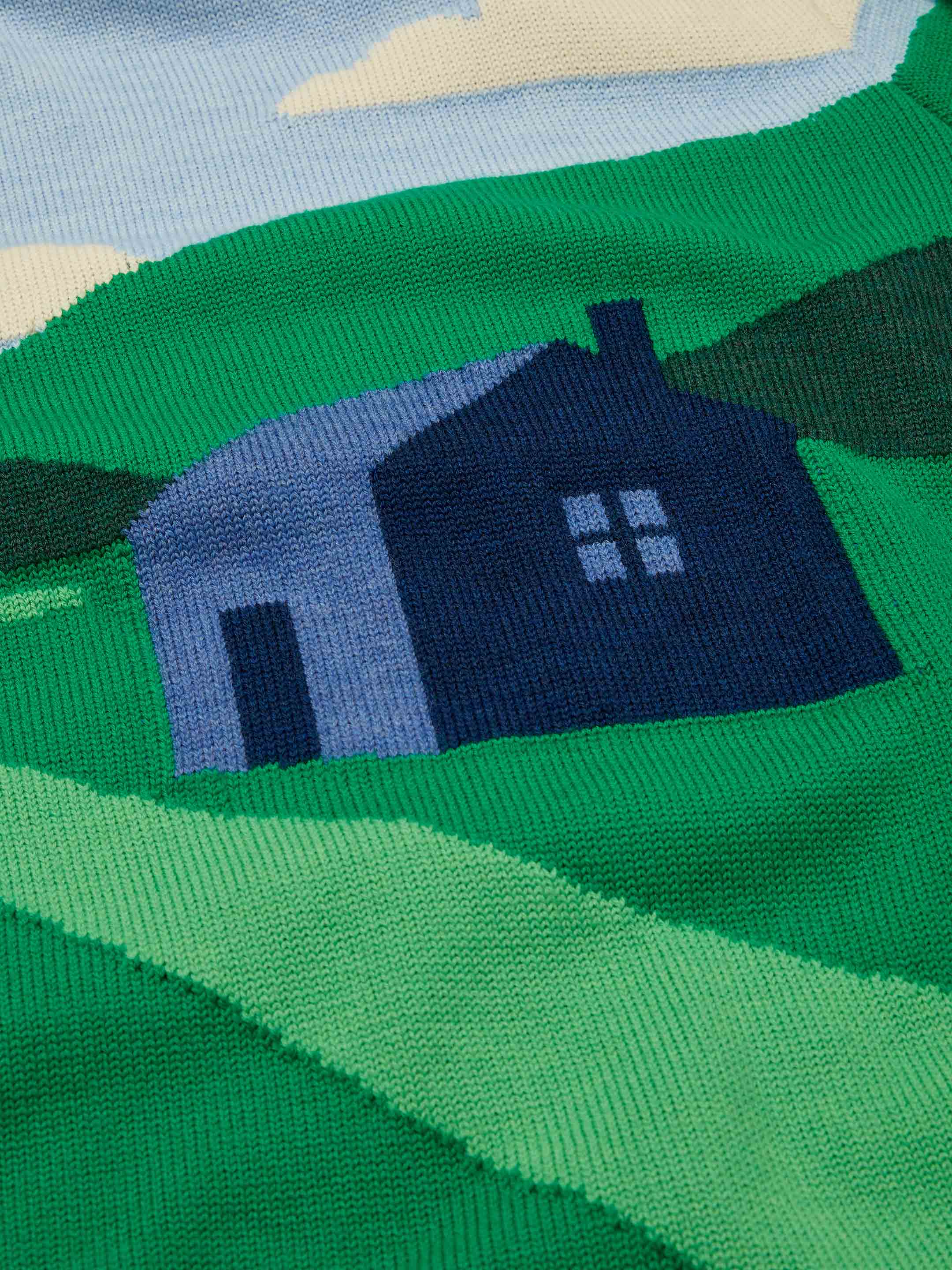The Sheepscape Crewneck - Bottle Green - Image 6