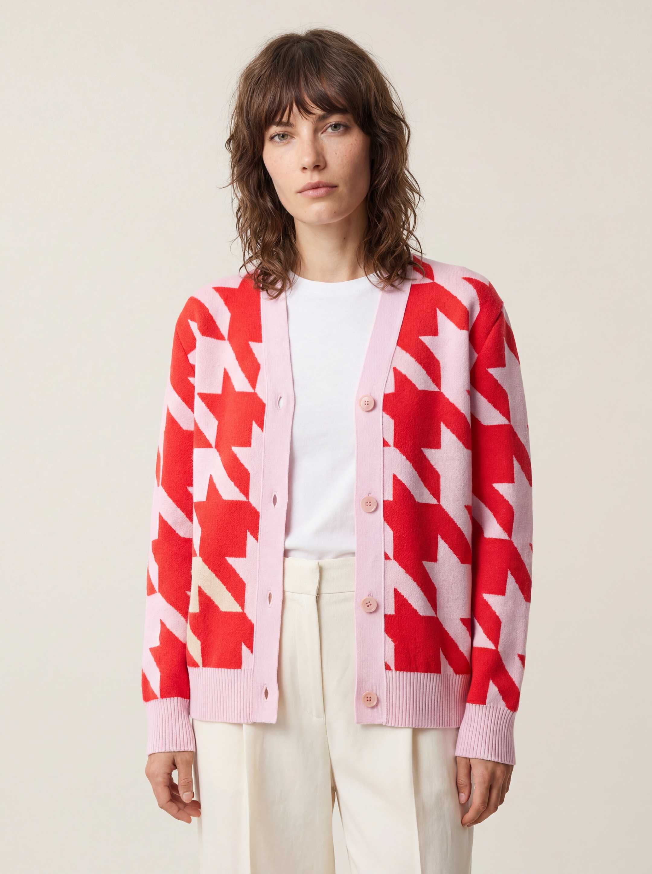 The Sheepstooth Cardigan - Candyfloss Pink - Image 4