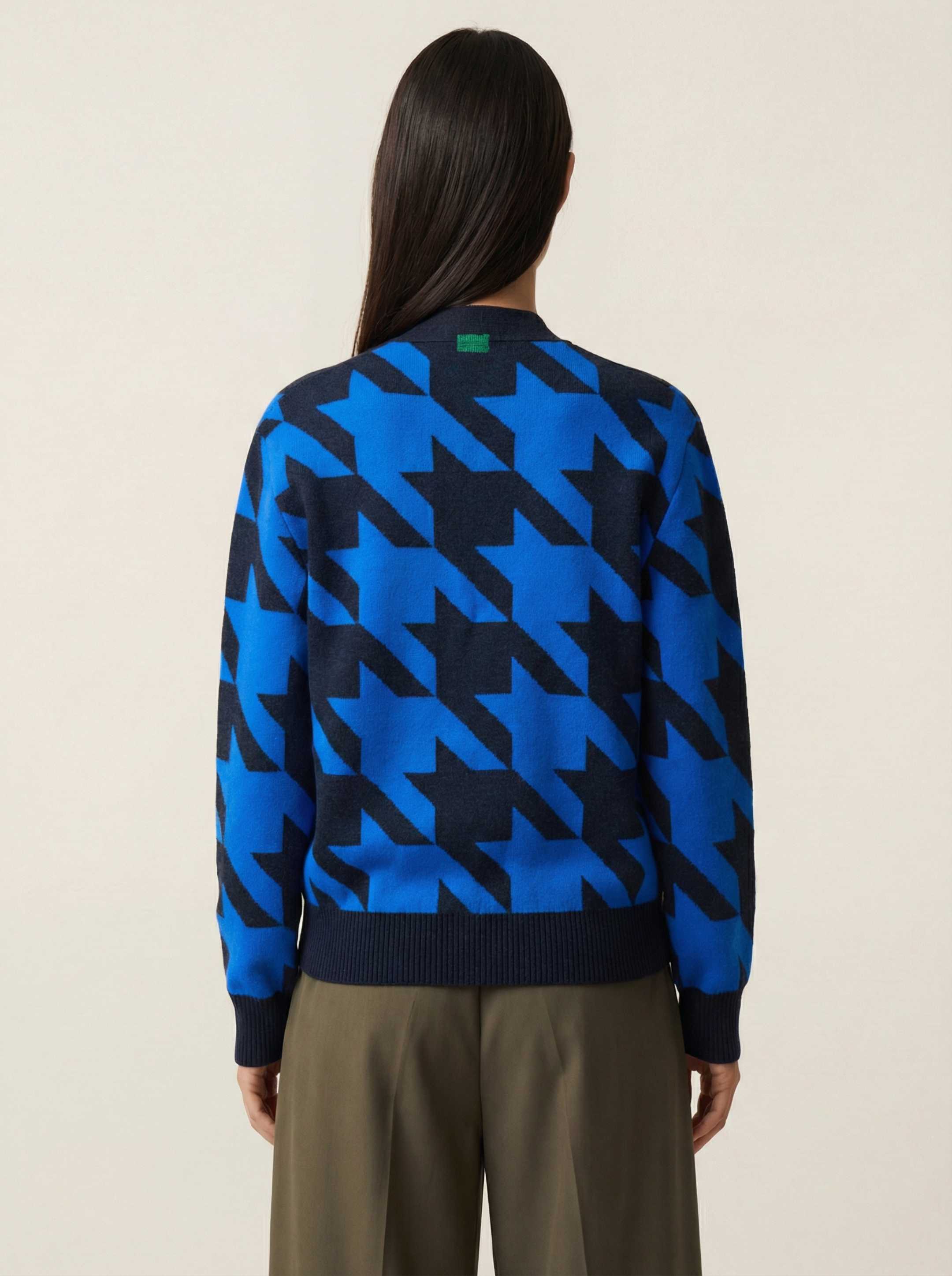 The Sheepstooth Cardigan - Pacific Blue - Image 7