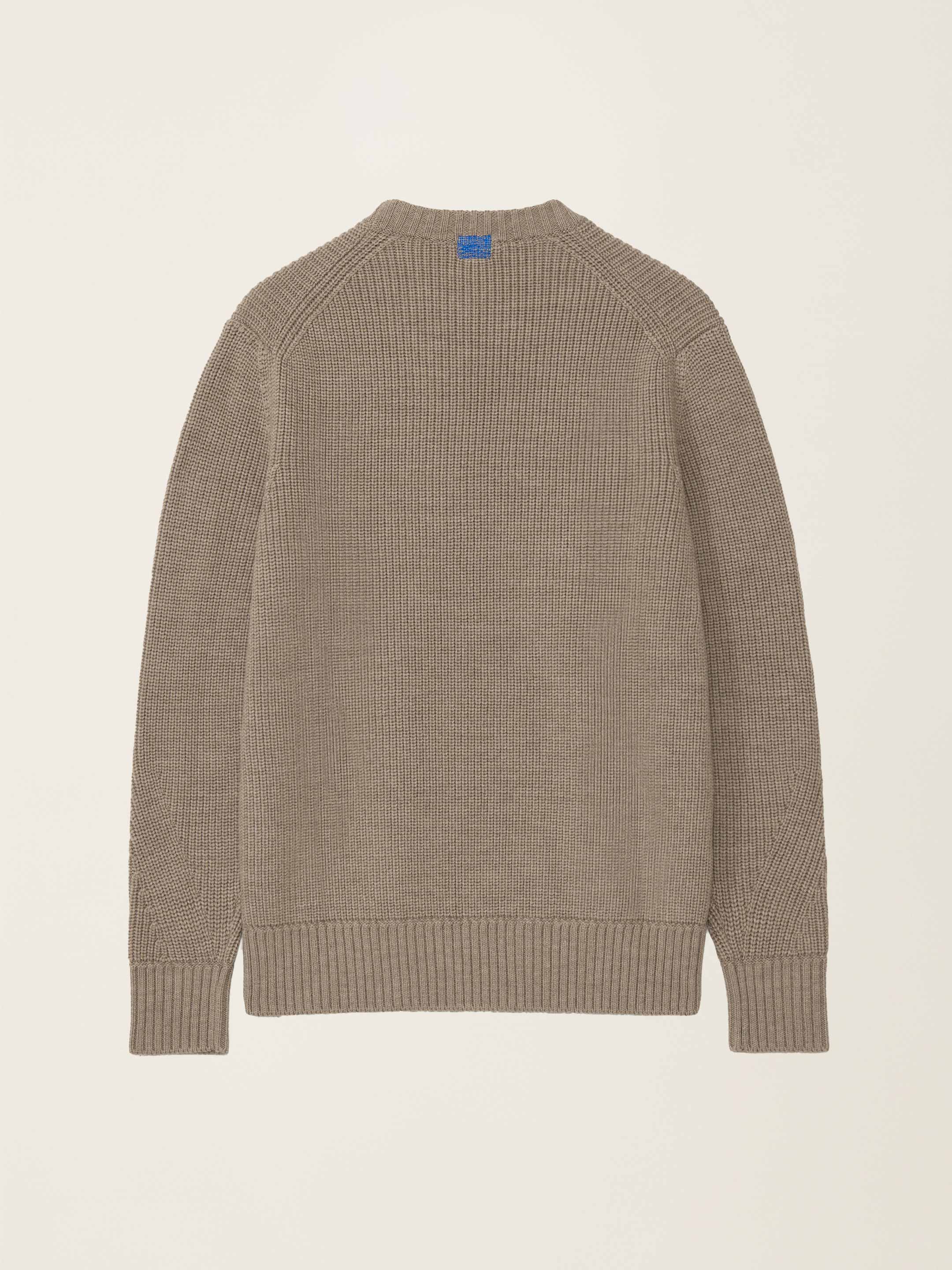 The Shepherd's Knit Crewneck - Fawn Brown - Image 4