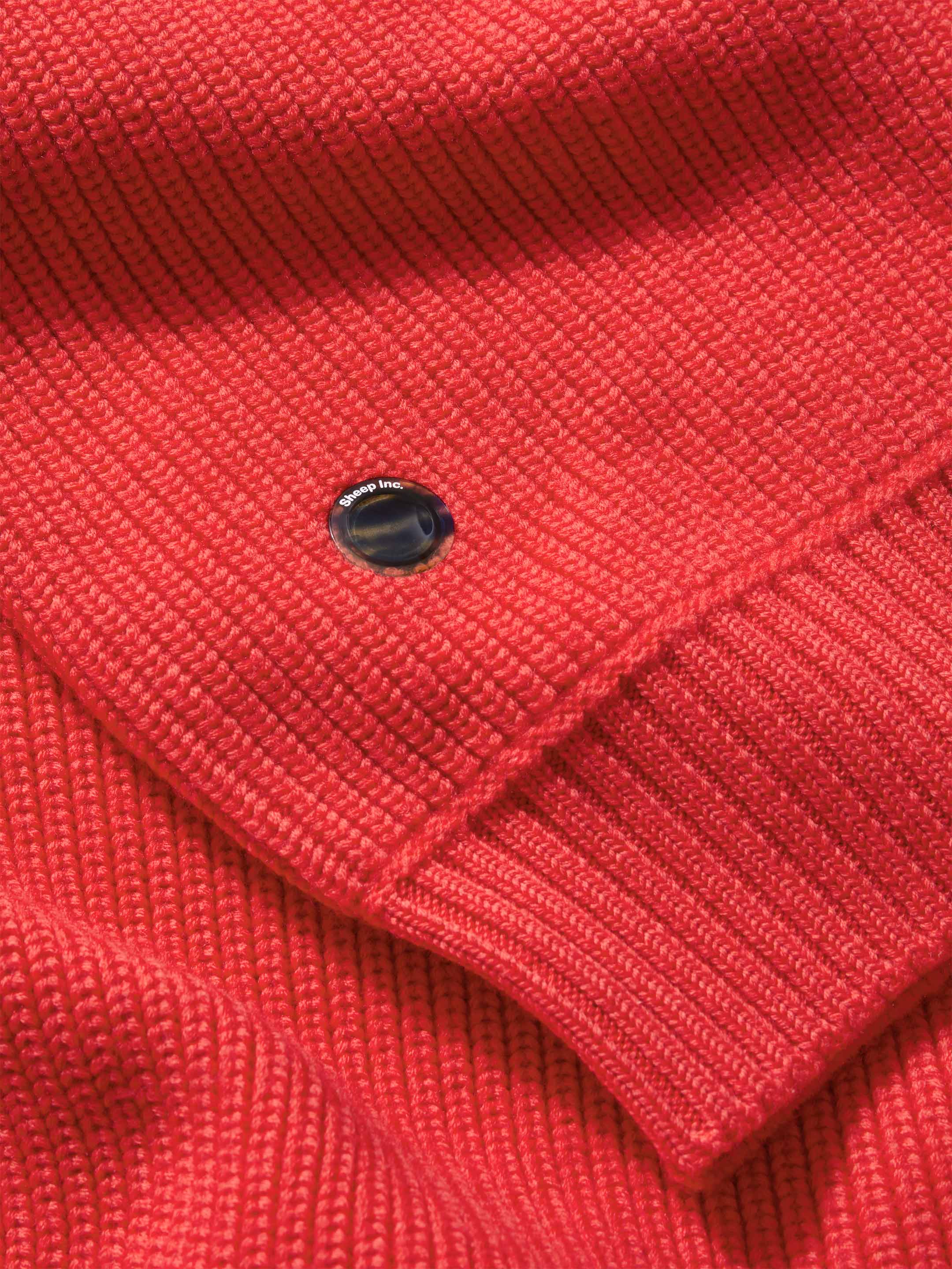 The Shepherd's Knit Crewneck - Tomato Red - Image 5