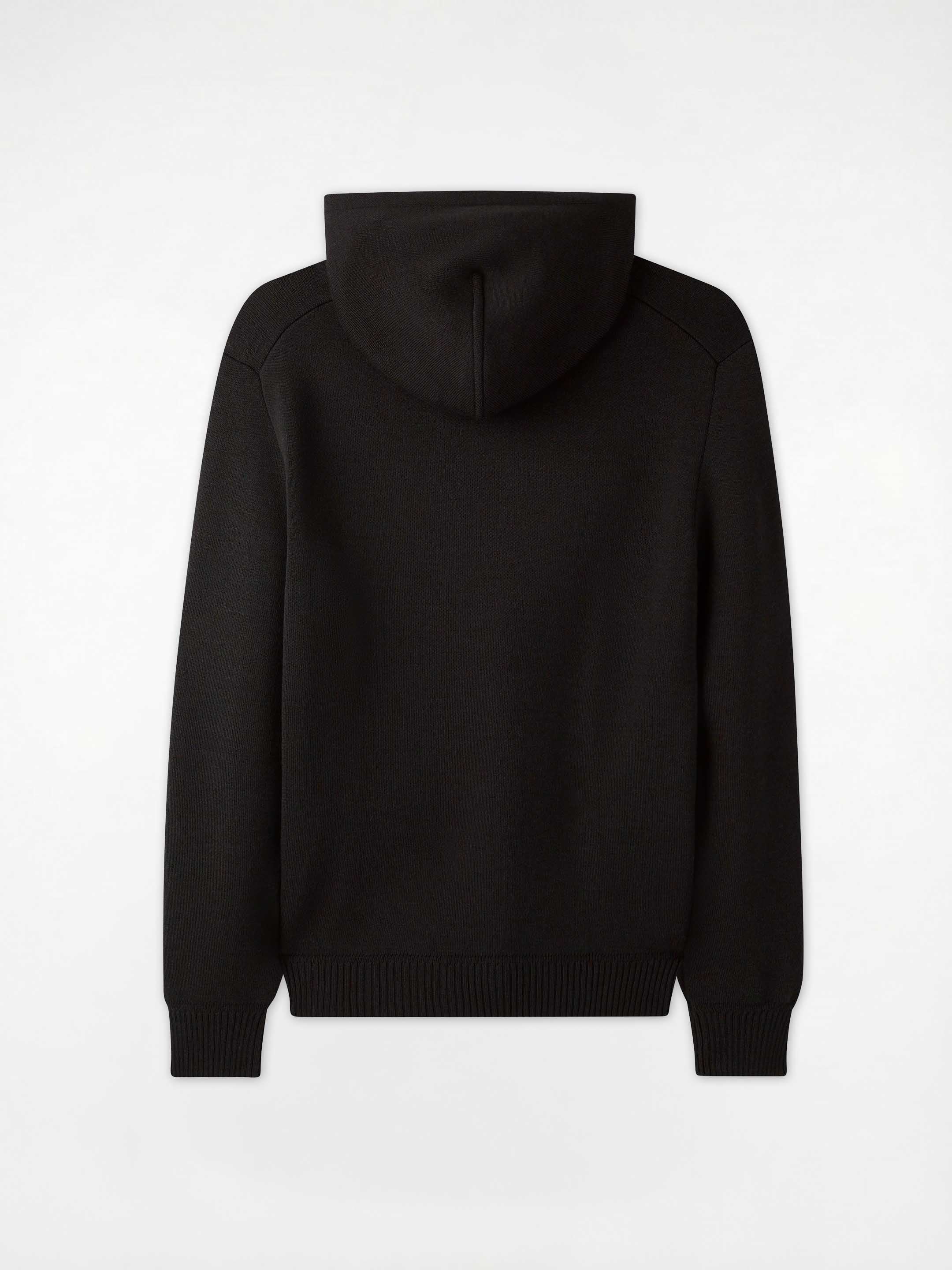 The Signature Merino Hoodie - Anthracite Black - Image 7