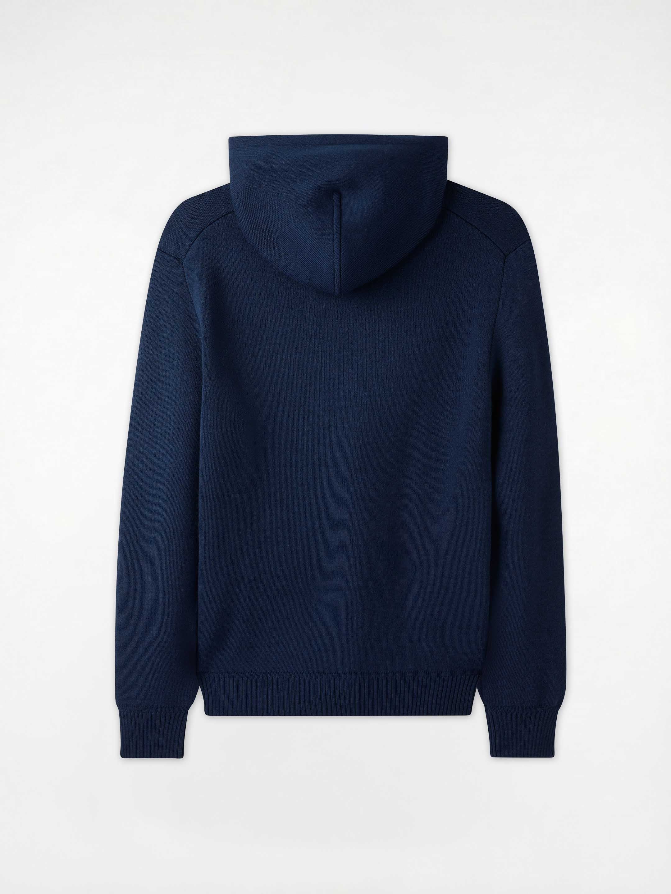 The Signature Merino Hoodie - Atlantic Blue - Image 9