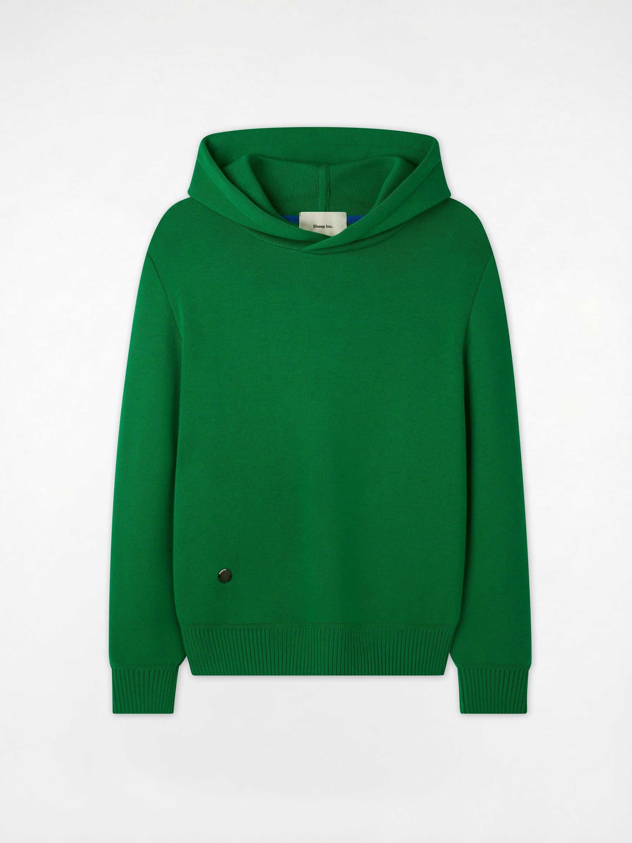 The Signature Merino Hoodie - Bottle Green - Image 6