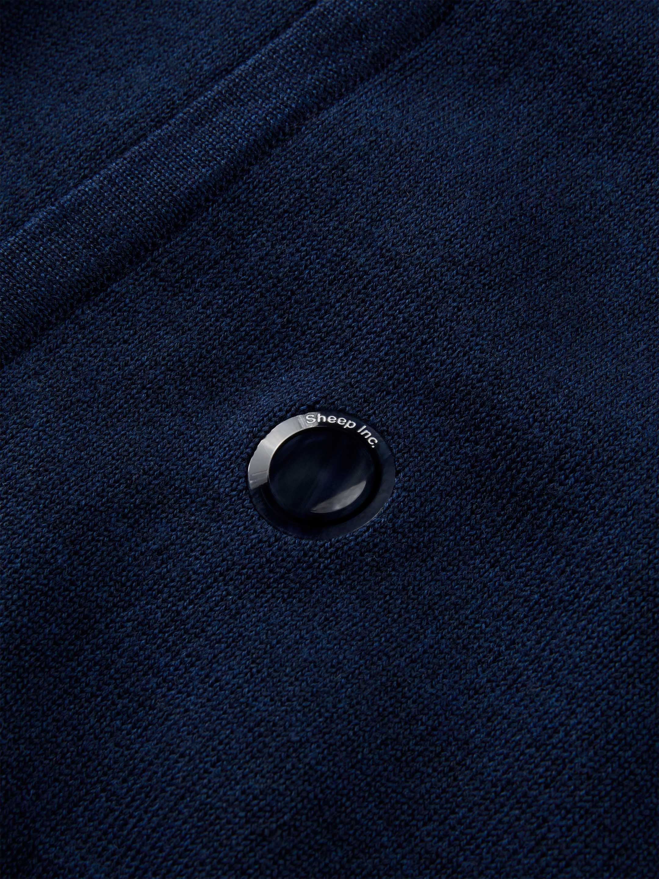 The Signature Merino Zip Hoodie - Atlantic Blue - Image 6