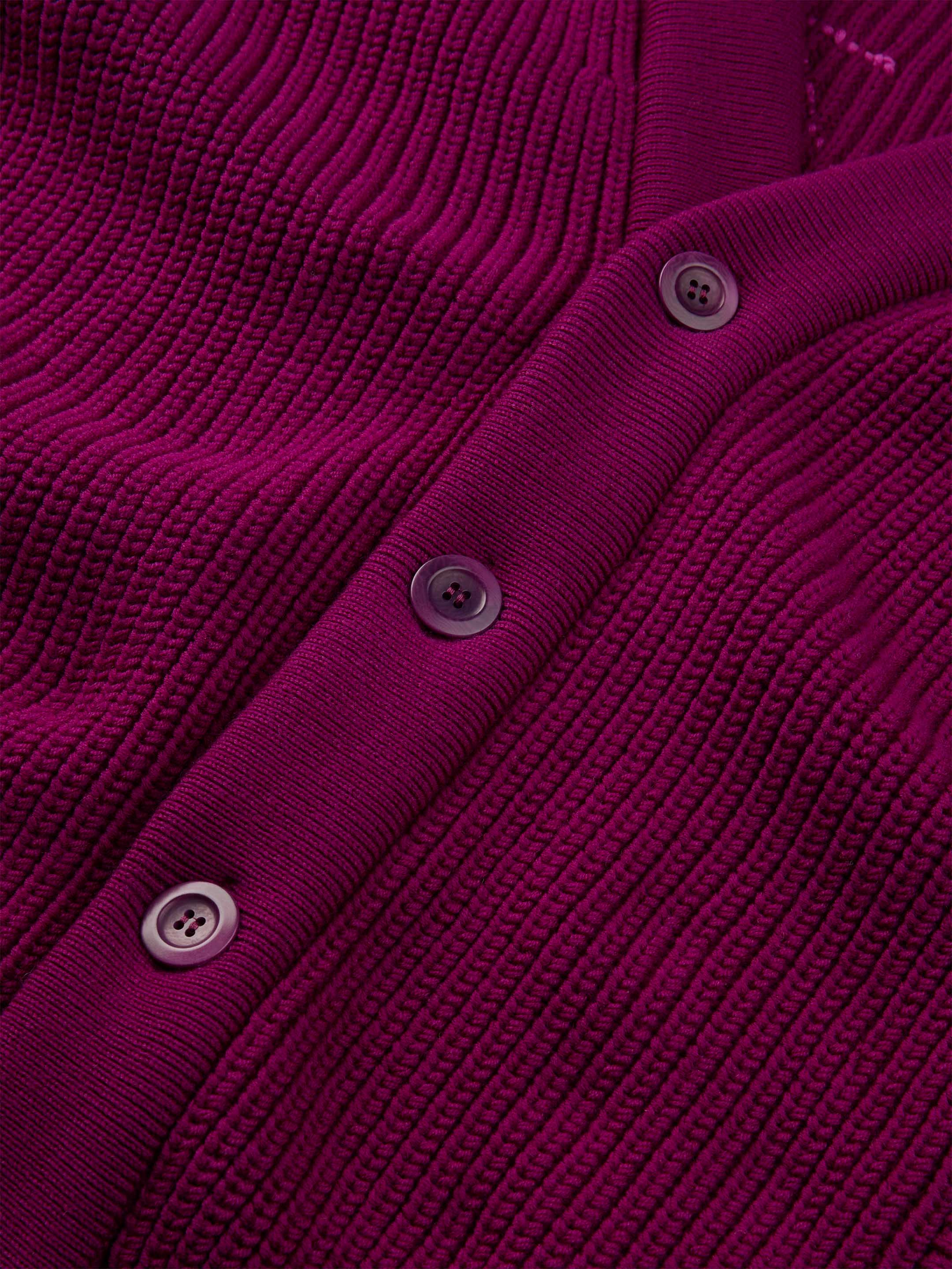 The Smit Mark Cardigan - Royal Purple - Image 10