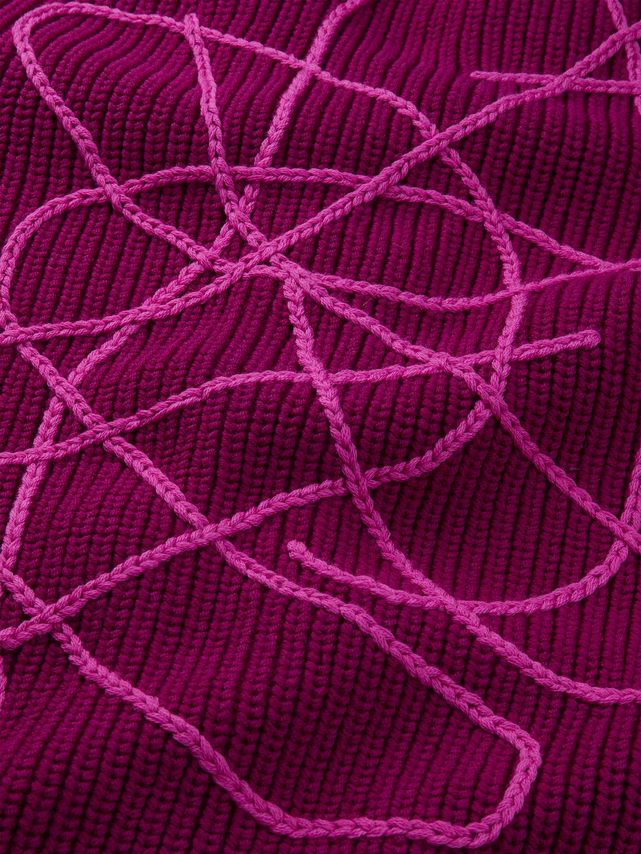 The Smit Mark Cardigan - Royal Purple - Image 9