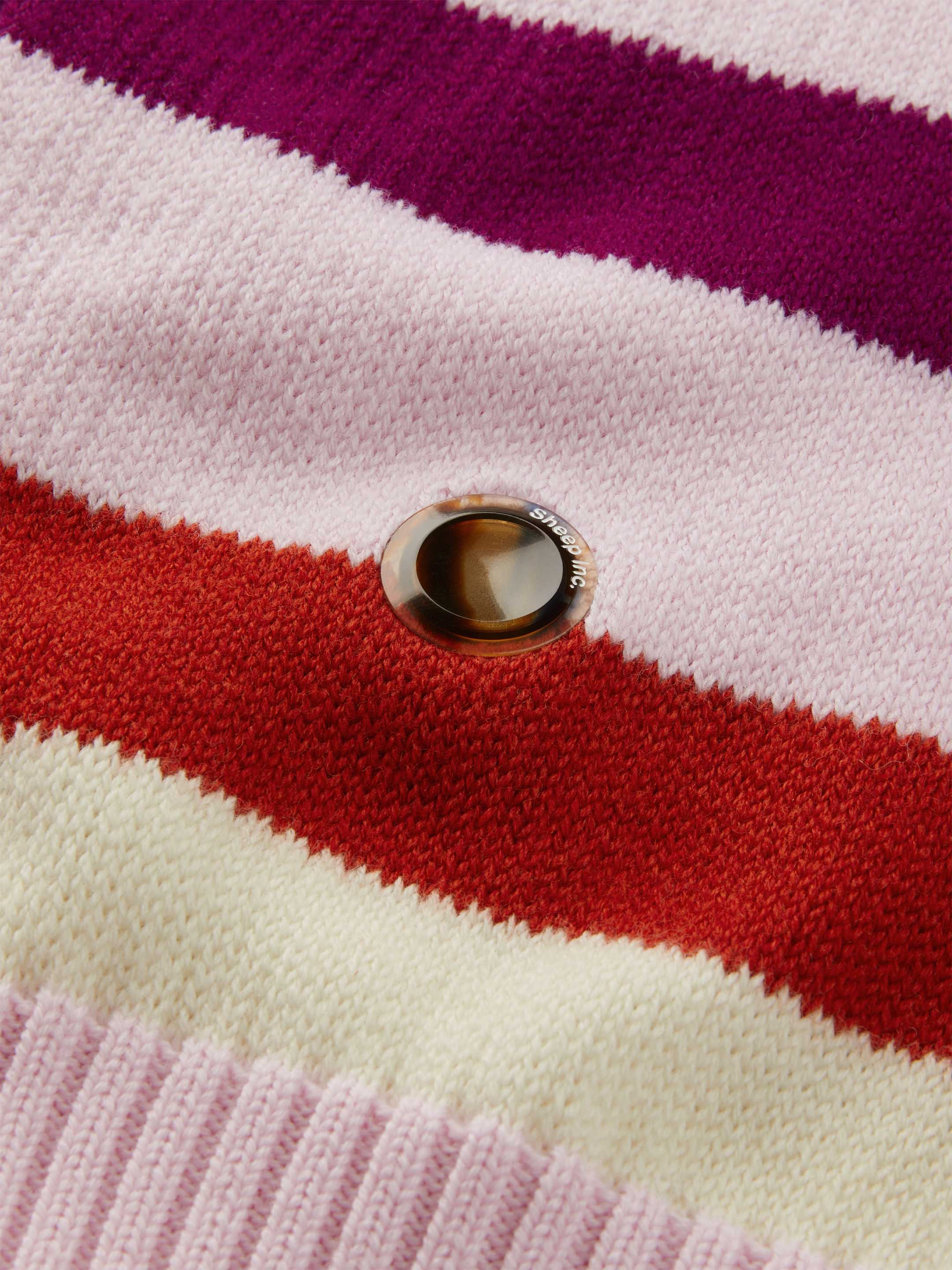 The Stripe Crewneck - Candyfloss Pink - Image 6