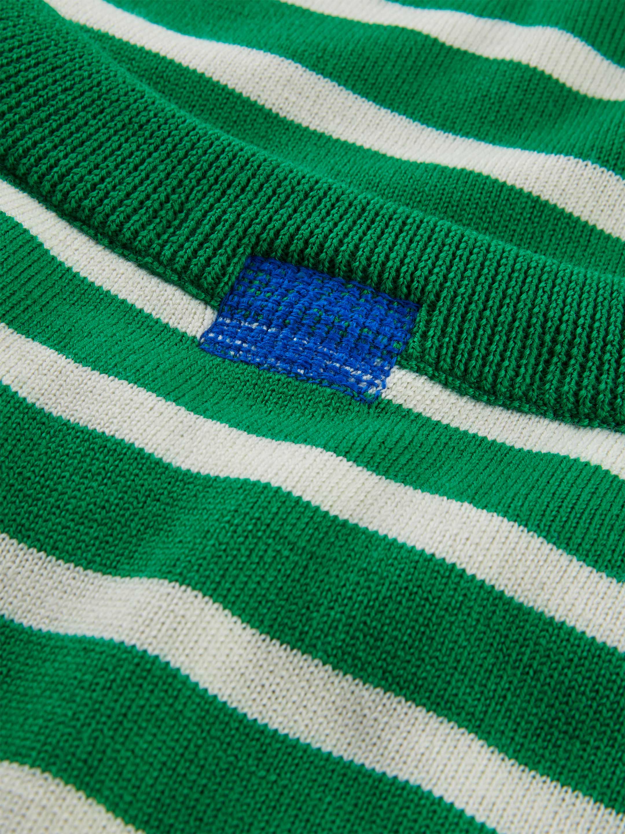 The Stripe T-Shirt - Bottle Green - Image 12