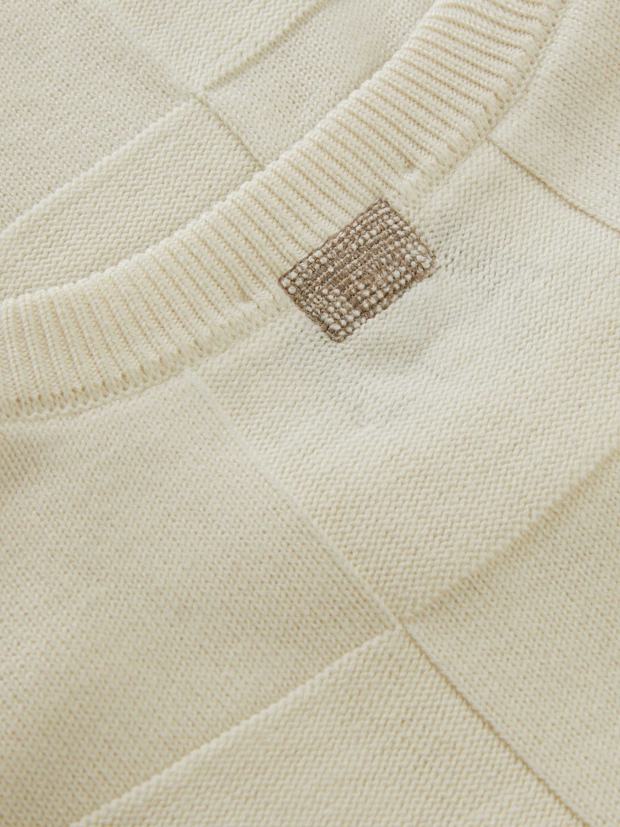 The Textured Crewneck - Raw White - Image 11