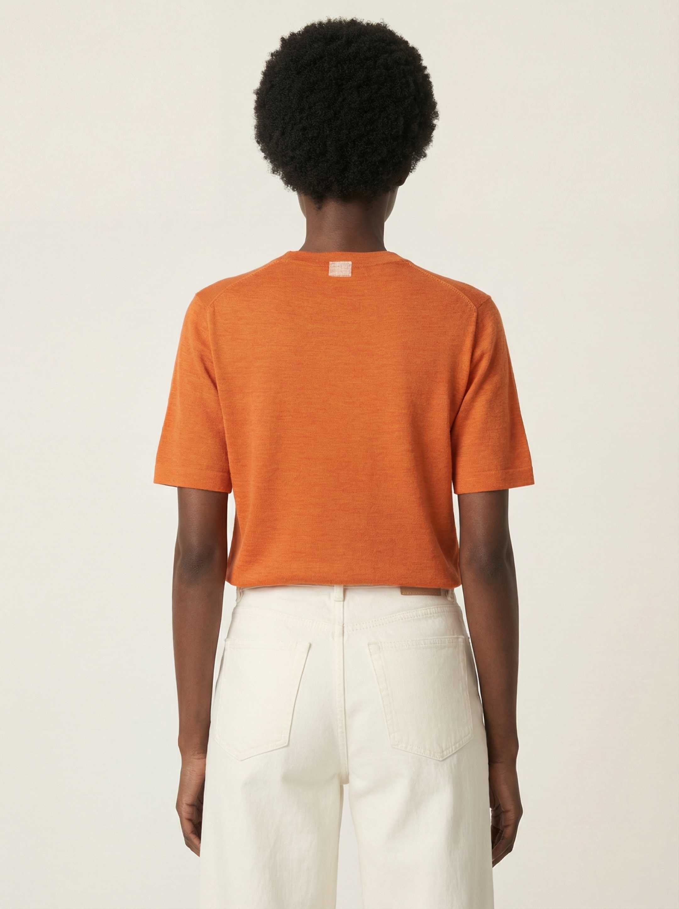 Ultra-Light T-Shirt - Burnt Orange - Image 5
